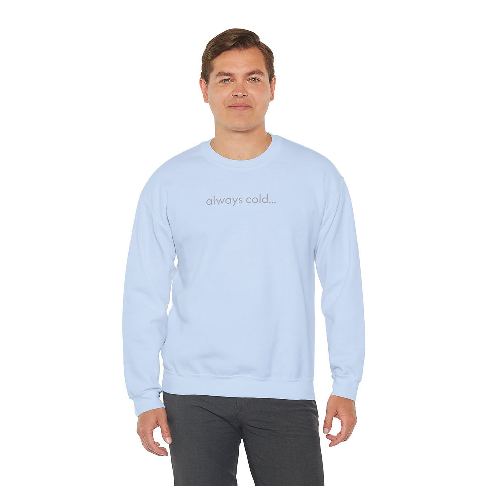 Thumbnail: Always Cold Cozy Comfy Crewneck Sweatshirt