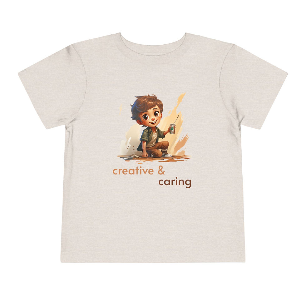 Thumbnail: Creative & Caring Toddler Tee