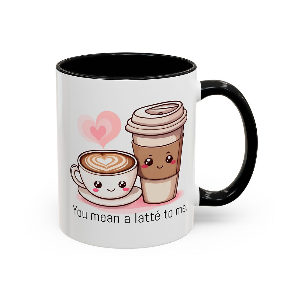 Thumbnail: You mean a latte to me Kawaii 11oz and 15oz Coffee/Tea Mug 