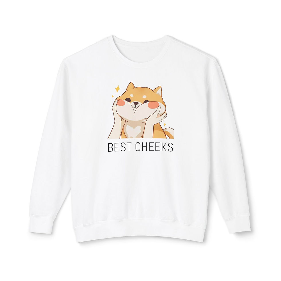 Thumbnail: Shiba "Best Cheeks" Funny Sweatshirt