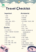 澳洲行李打包清單