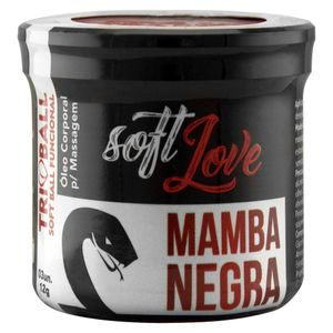 SOFT BALL TRIBALL MAMBA NEGRA 03 UNIDADES SOFT LOVE