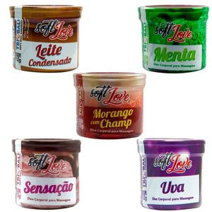 TRIBALL BOLINHA BEIJÁVEL 12G 03 UNIDADES SOFT LOVE