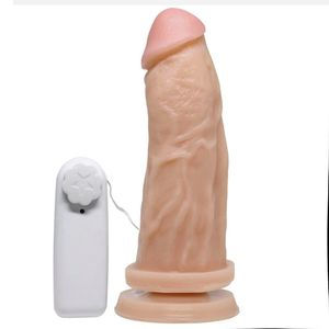 PRÓTESE VIBRADOR EXTERNO VENTOSA 17 X 4,5CM SOULSEX