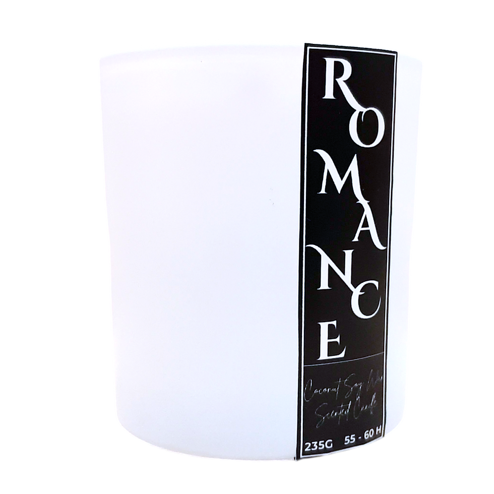 Romance Scented Wood Wick Candle