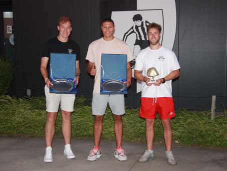 Seizoenafsluiting selectie.