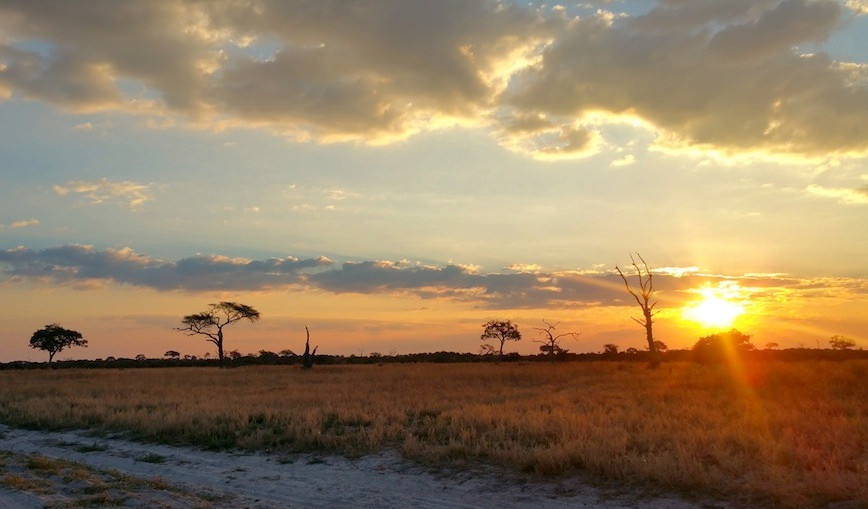 Sunset Botswana