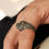 Thumbnail: Steampunk Watch Movement Ring- Oxidized 925 sterling silver