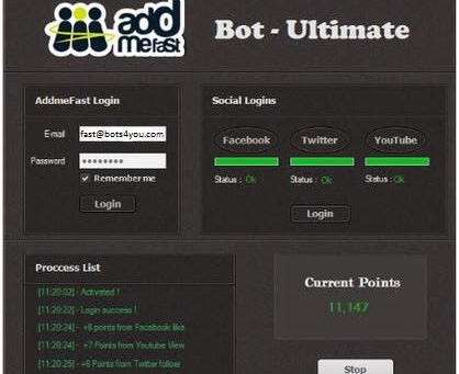 Addmefast Bot Ultimate Point Generator 612486