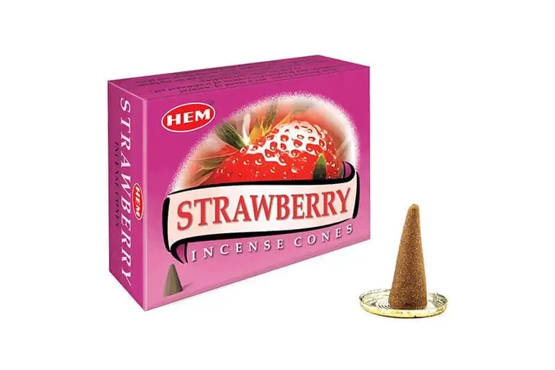 HEM Incense Cones,  Strawberry