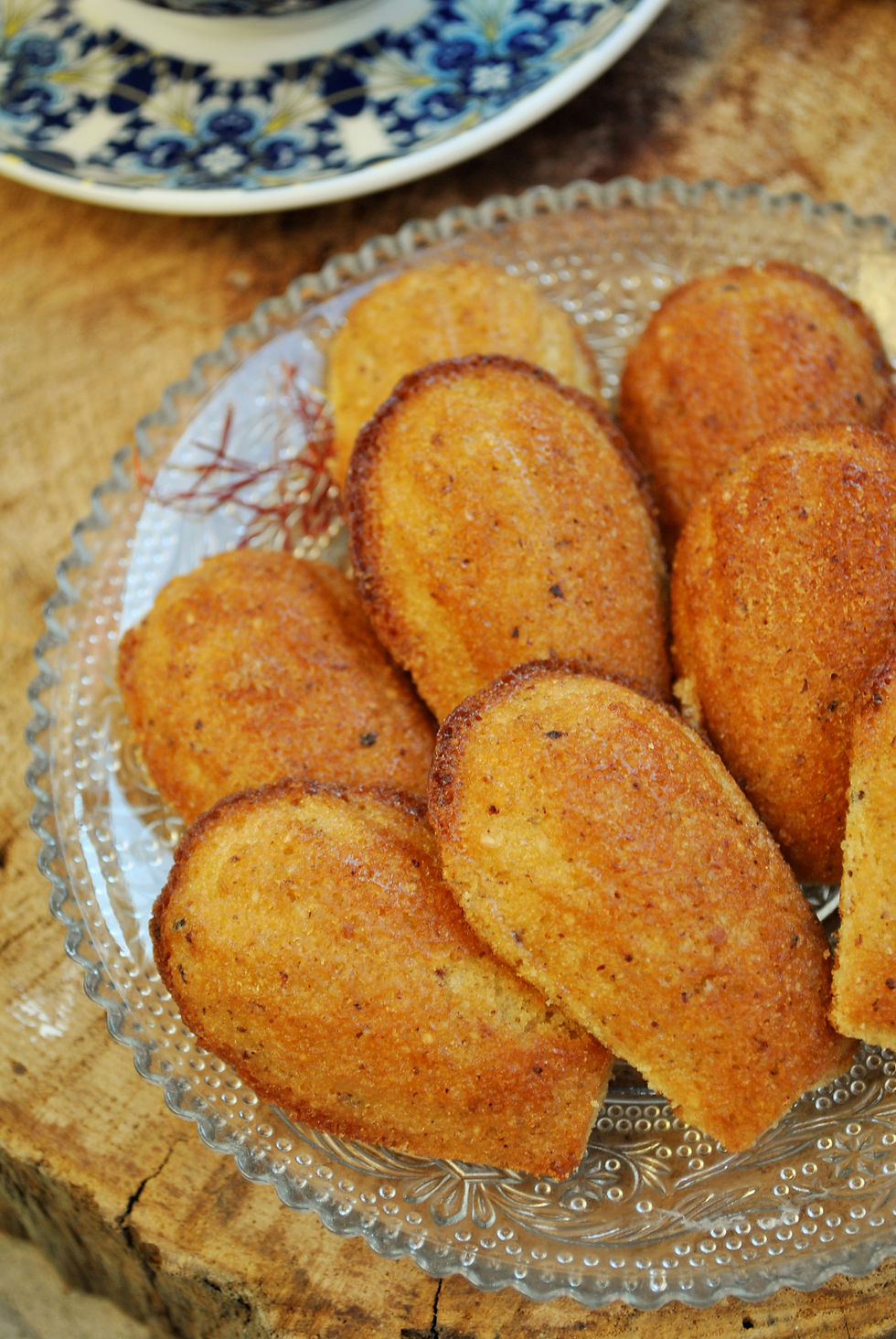 Madeleines au Safran et au Miel
