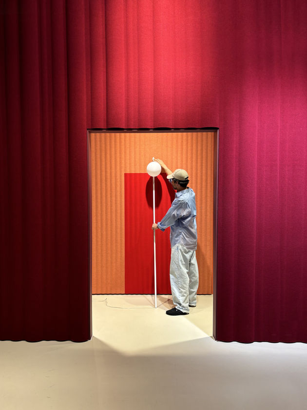 Installation at Stockholm Furniture Fair by Gonzalo Bascuñan