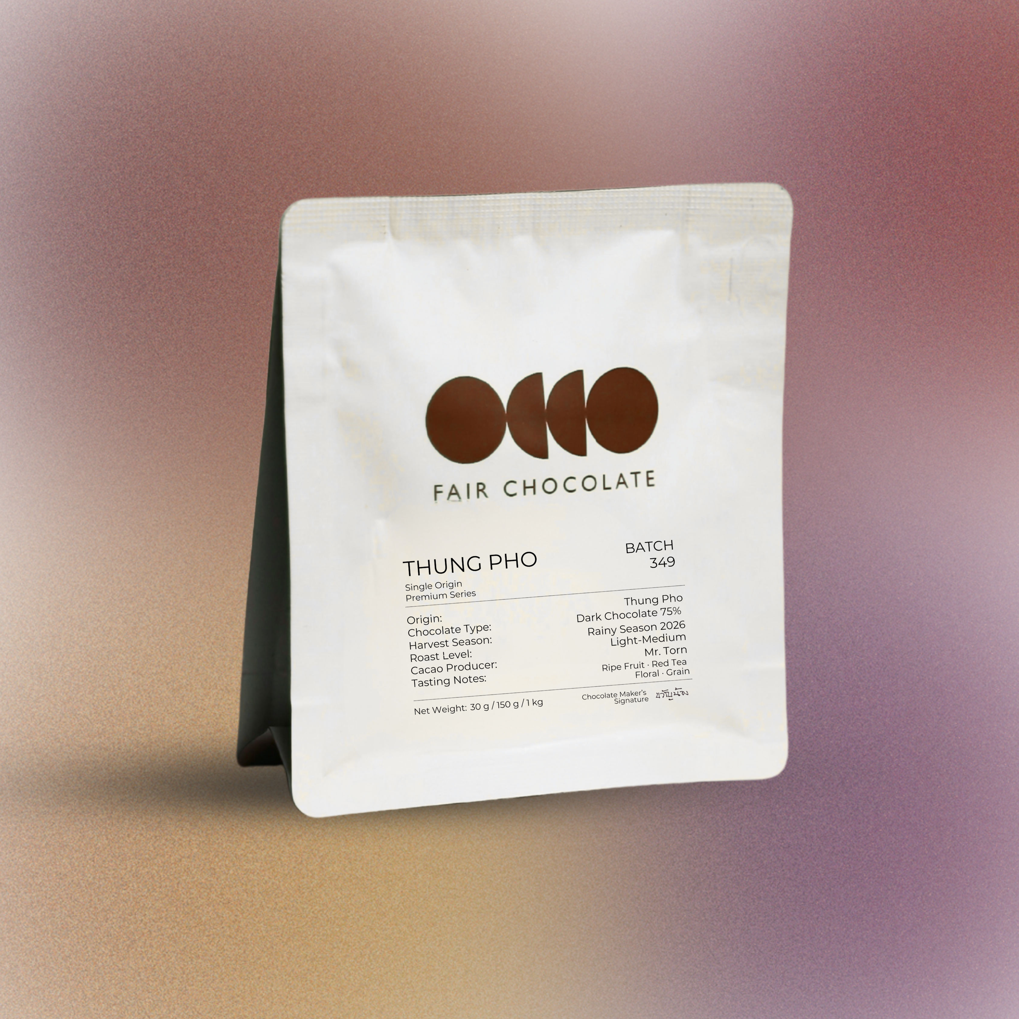 Thung Pho Origin / Batch 349 / Dark 75% / Rainy Season 2026