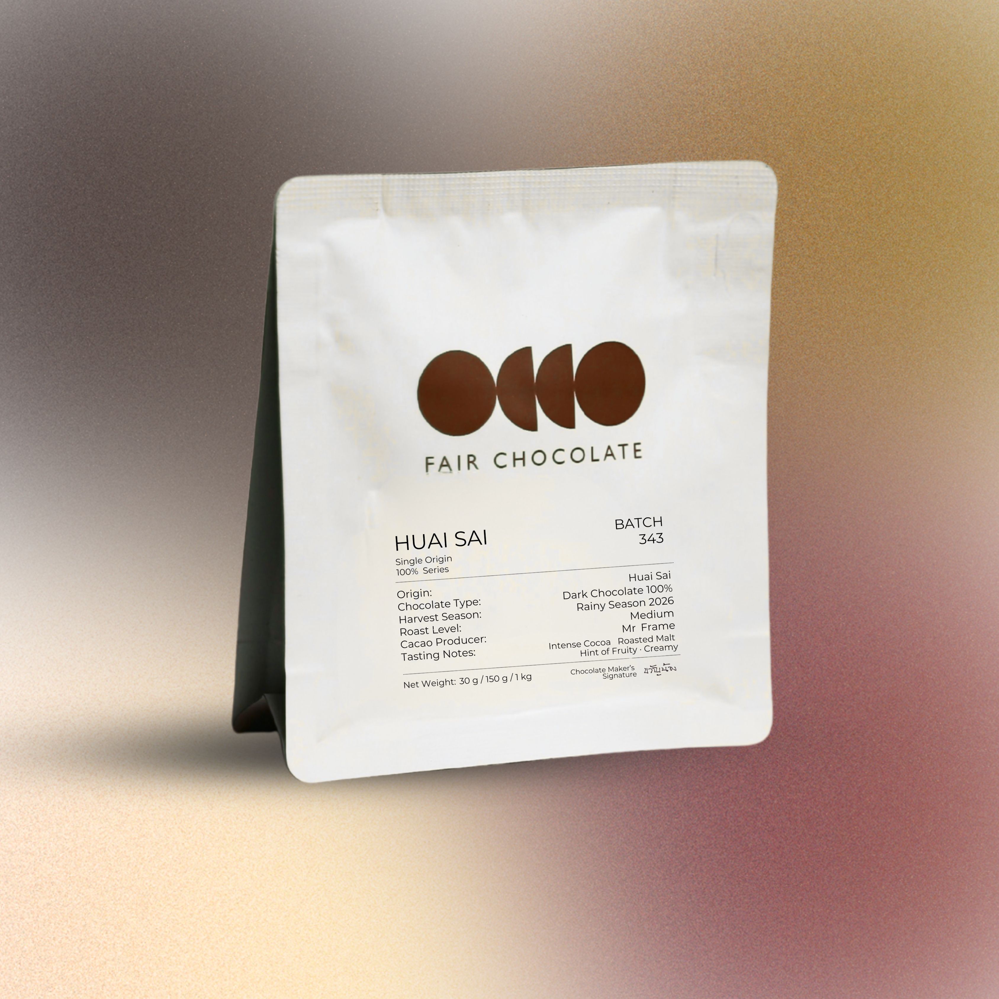 Huai Sai Origin / Batch 343 / Dark 100% / Rainy Season 2026