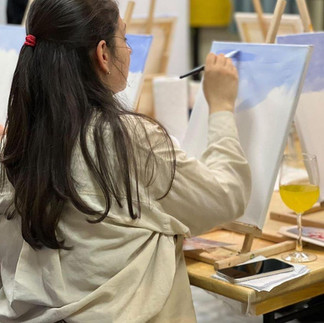 Painting workshop - working on goals