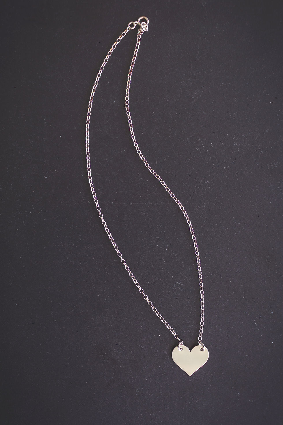 Thumbnail: Heart Silver Necklace