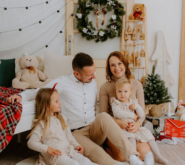 vianočné rodinné fotenie nitra