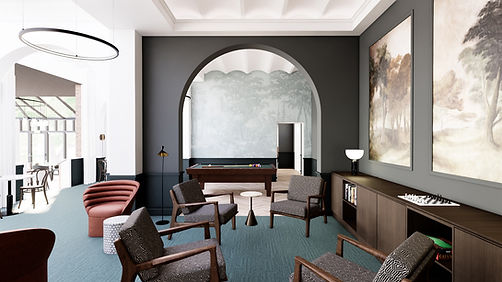 Private dining restaurant hotel Ehzerwold interieurontwerp