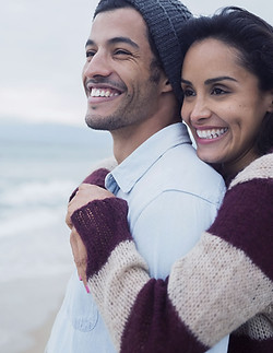 Couple Hugging