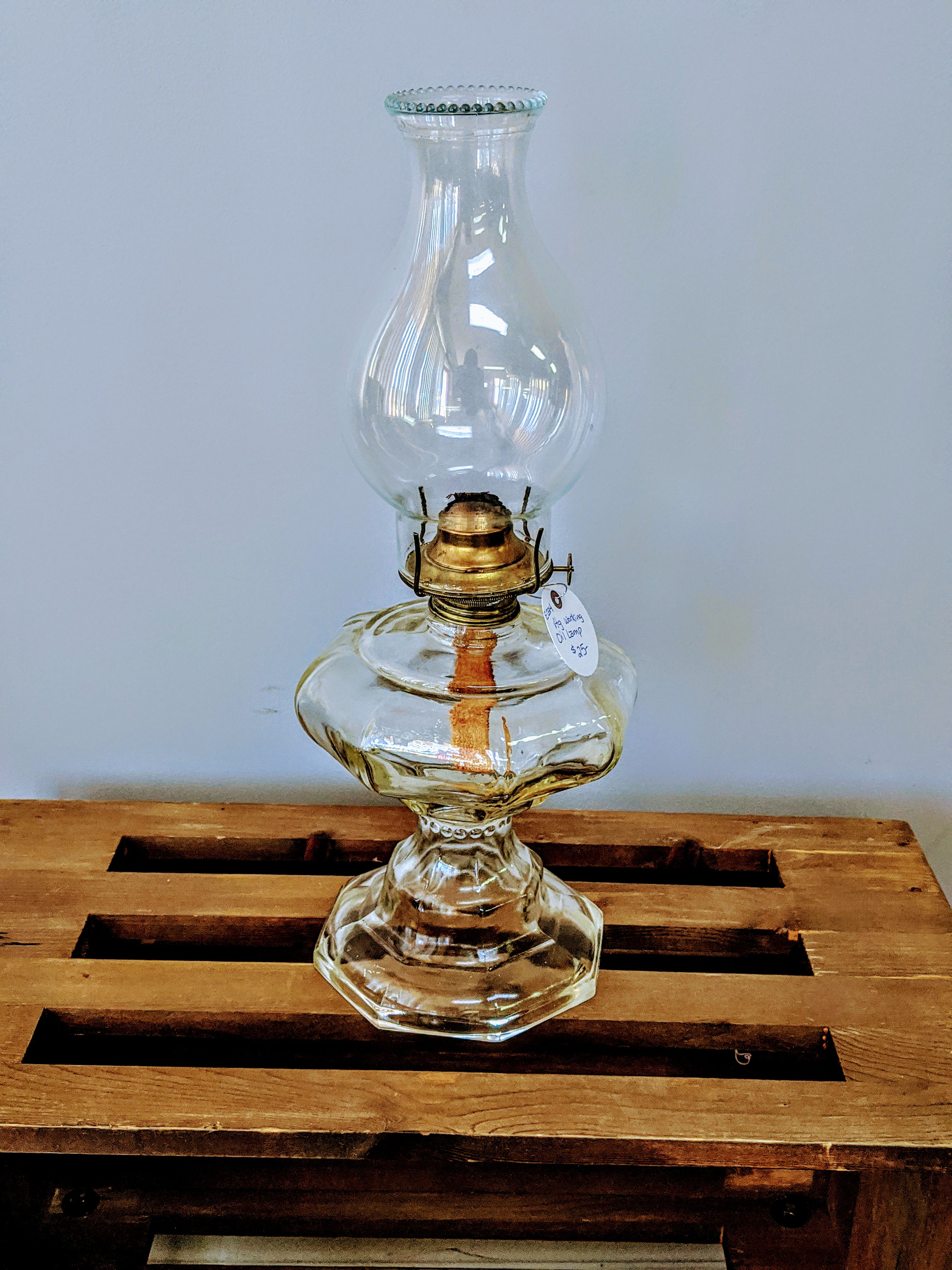 Vintage Oil Lamp
