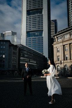 Brautpaar am Götheplatz