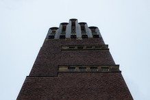 Hochzeitsturm drohnenaufnahme