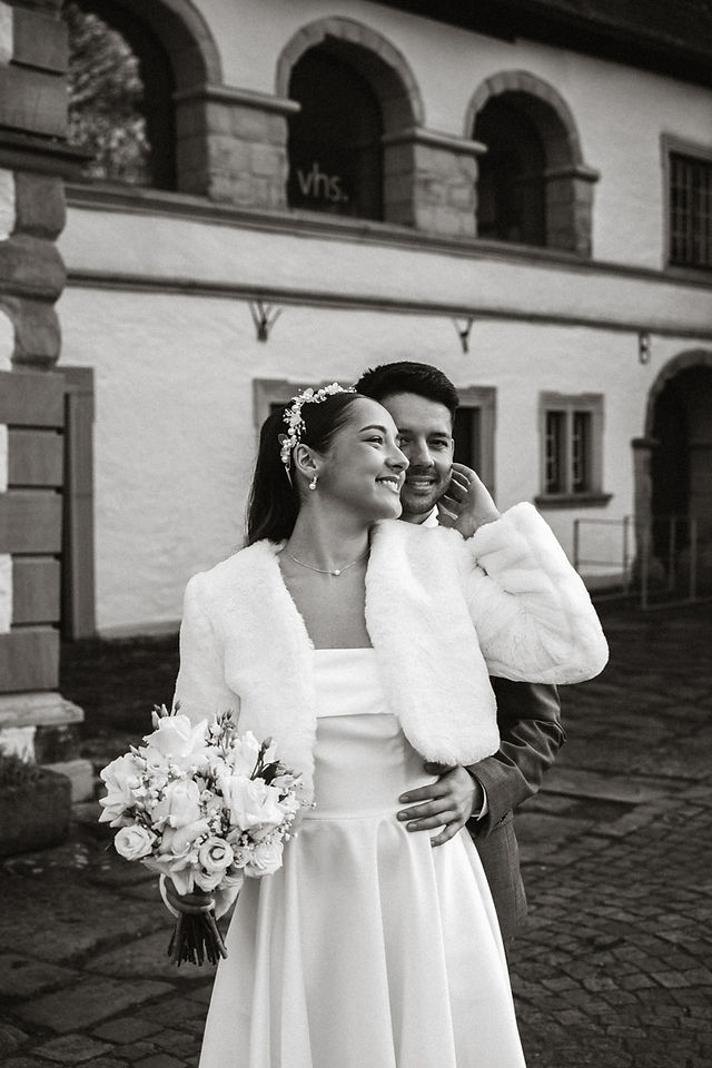 Schwarz Weiss Liebe