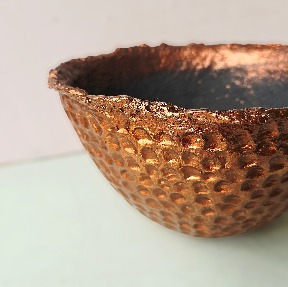 Thumbnail: Carlsbad Paper Mache Bowl