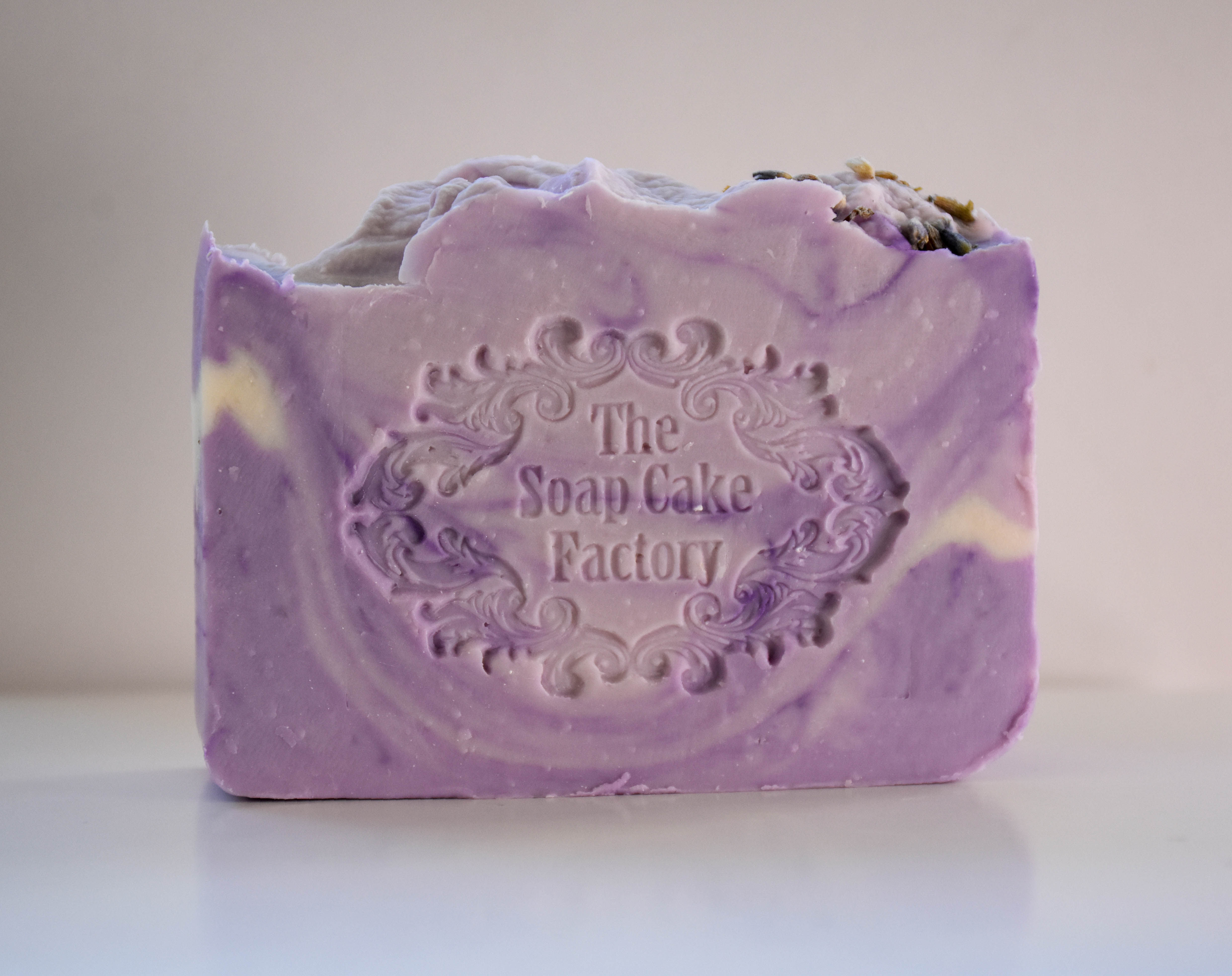 Lavender soap made from olive oil