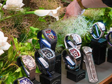 Framing Time with Flowers for FRANCK MULLER