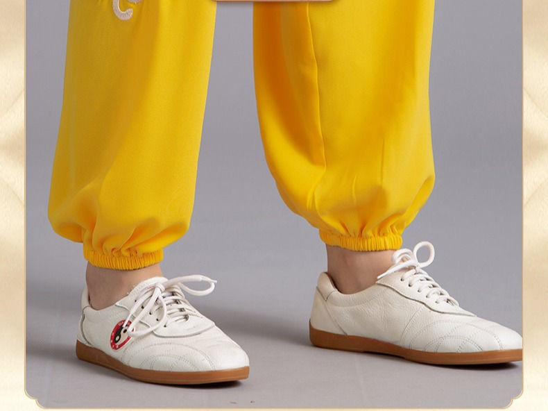 Thumbnail: UT005 Tai Chi Uniform - Yellow with cloud