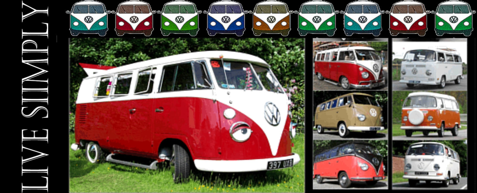 Mug VW Camper - Live simply