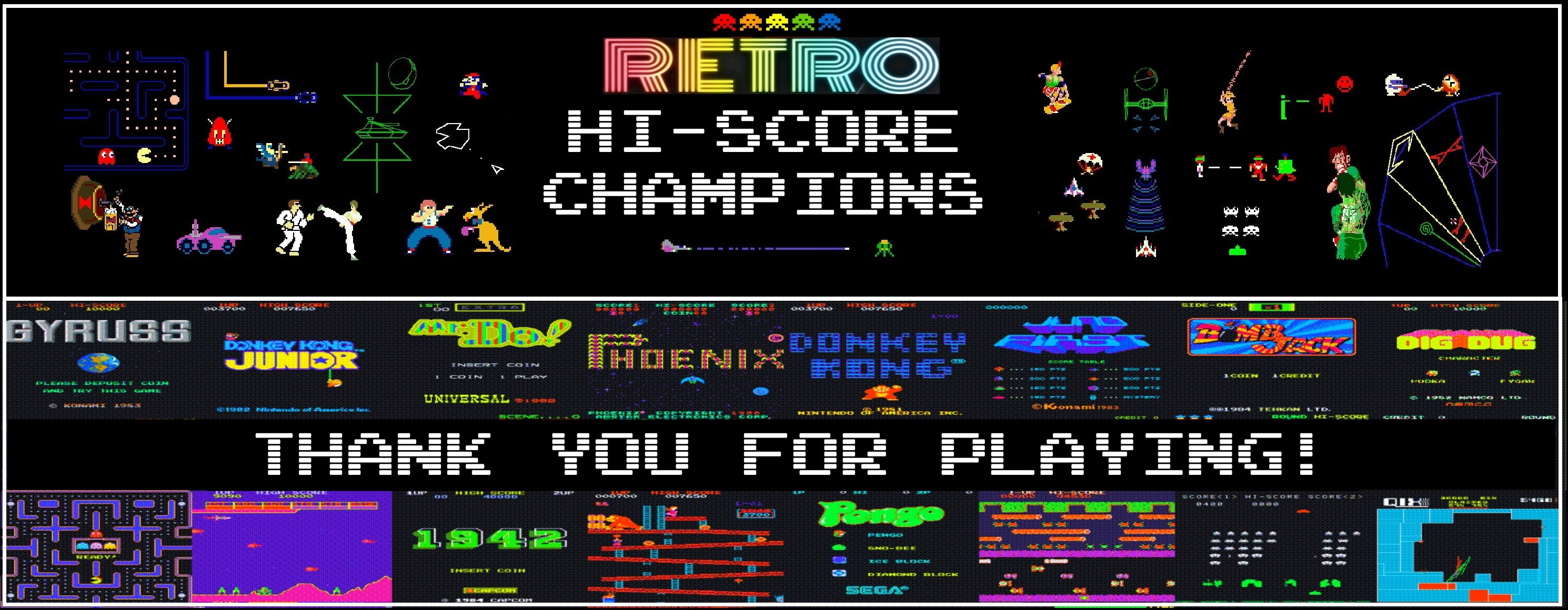 Arcade hi-score champions
