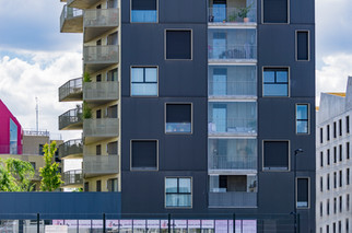Plan sur la façade rue Felix Faure