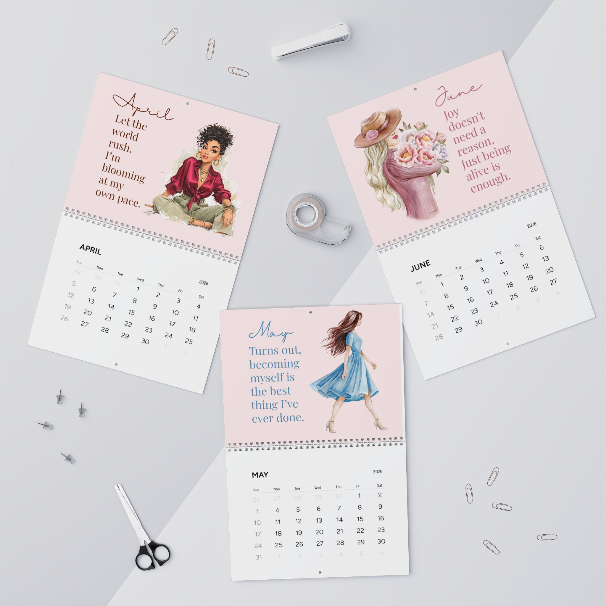 Audacity of Her Wall Calendar (2026)