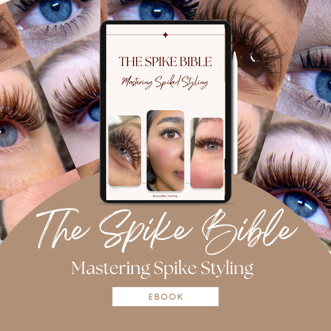 The Spike Bible - Mastering Wispy/Textured Lash Sets Ebook