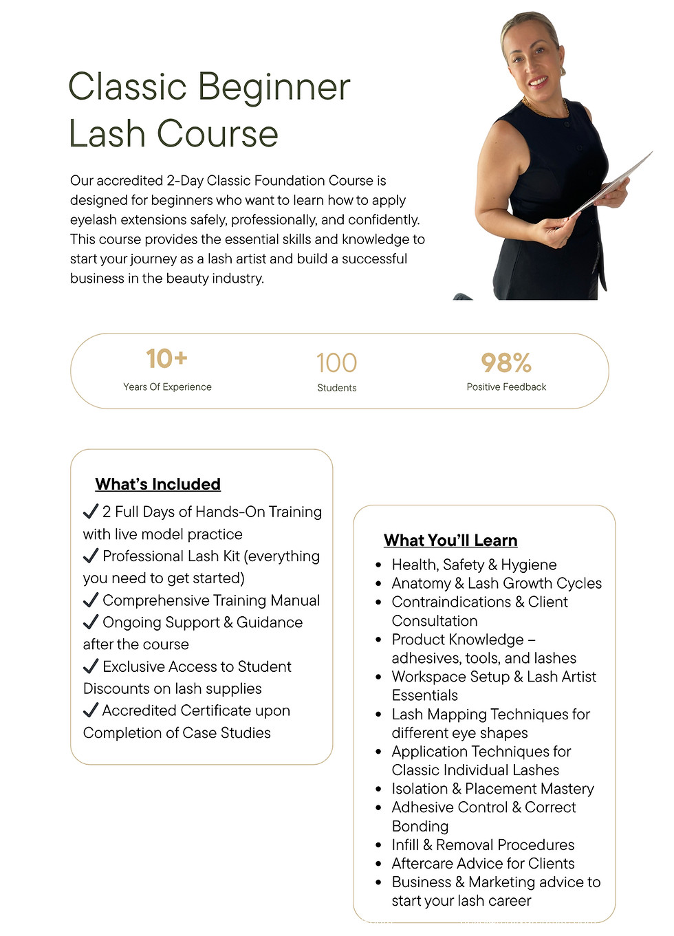 Classic Beginners itinerary