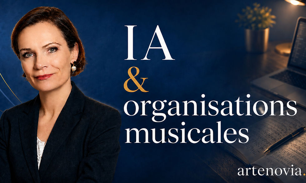Vidéo · L'IA dans le quotidien des organisations musicales