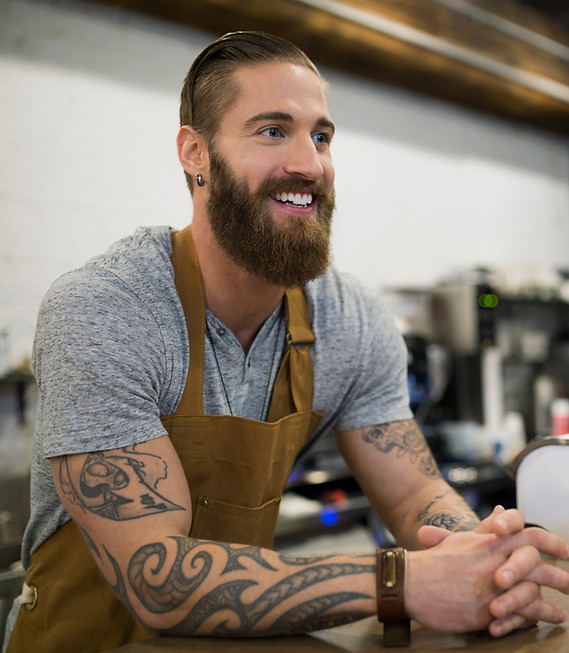 Barista Smiling