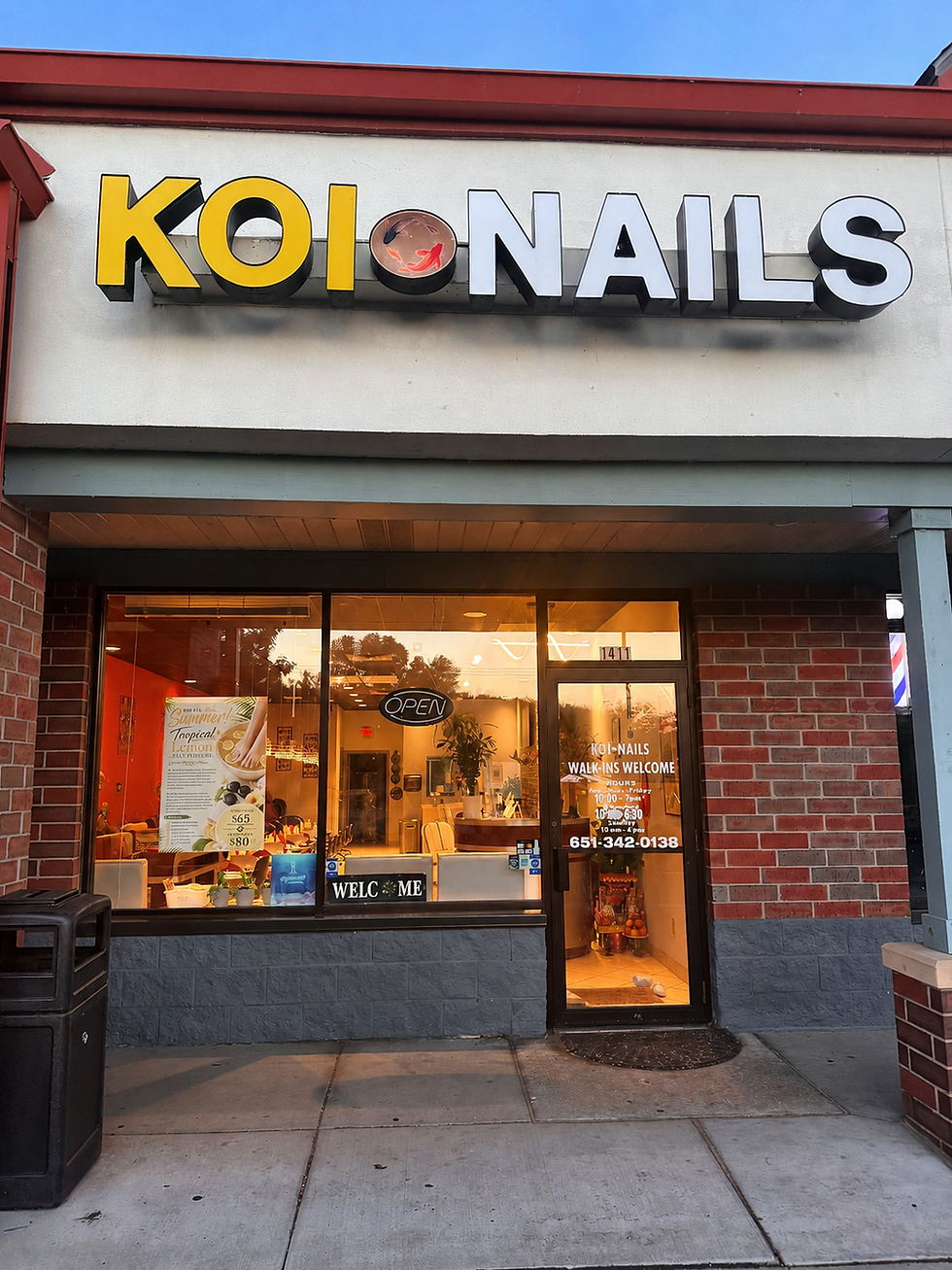 koi nails store front