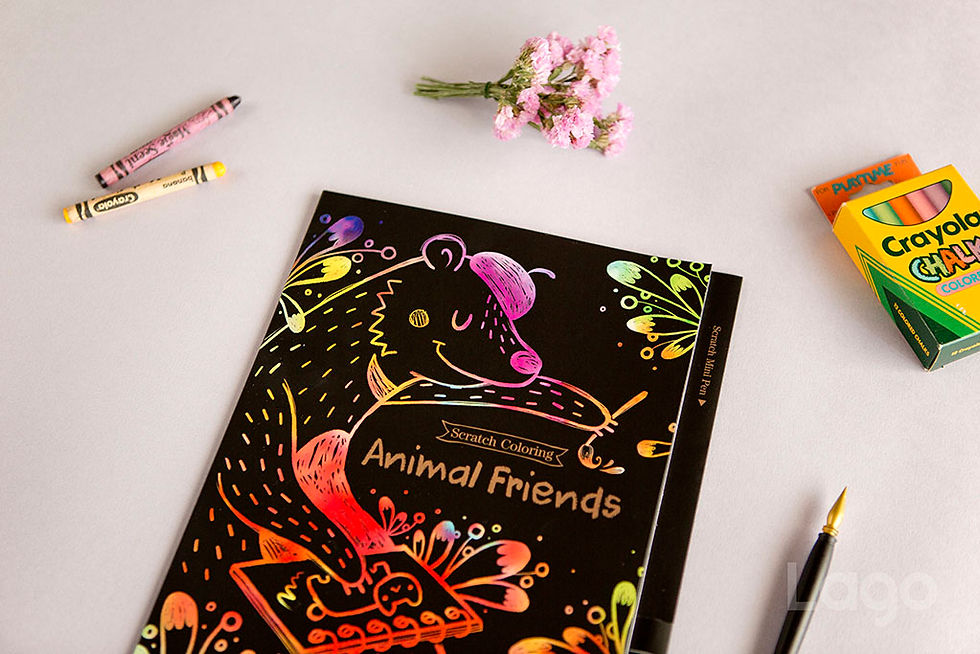 Thumbnail: Scratch Coloring Kids - Animal Friends