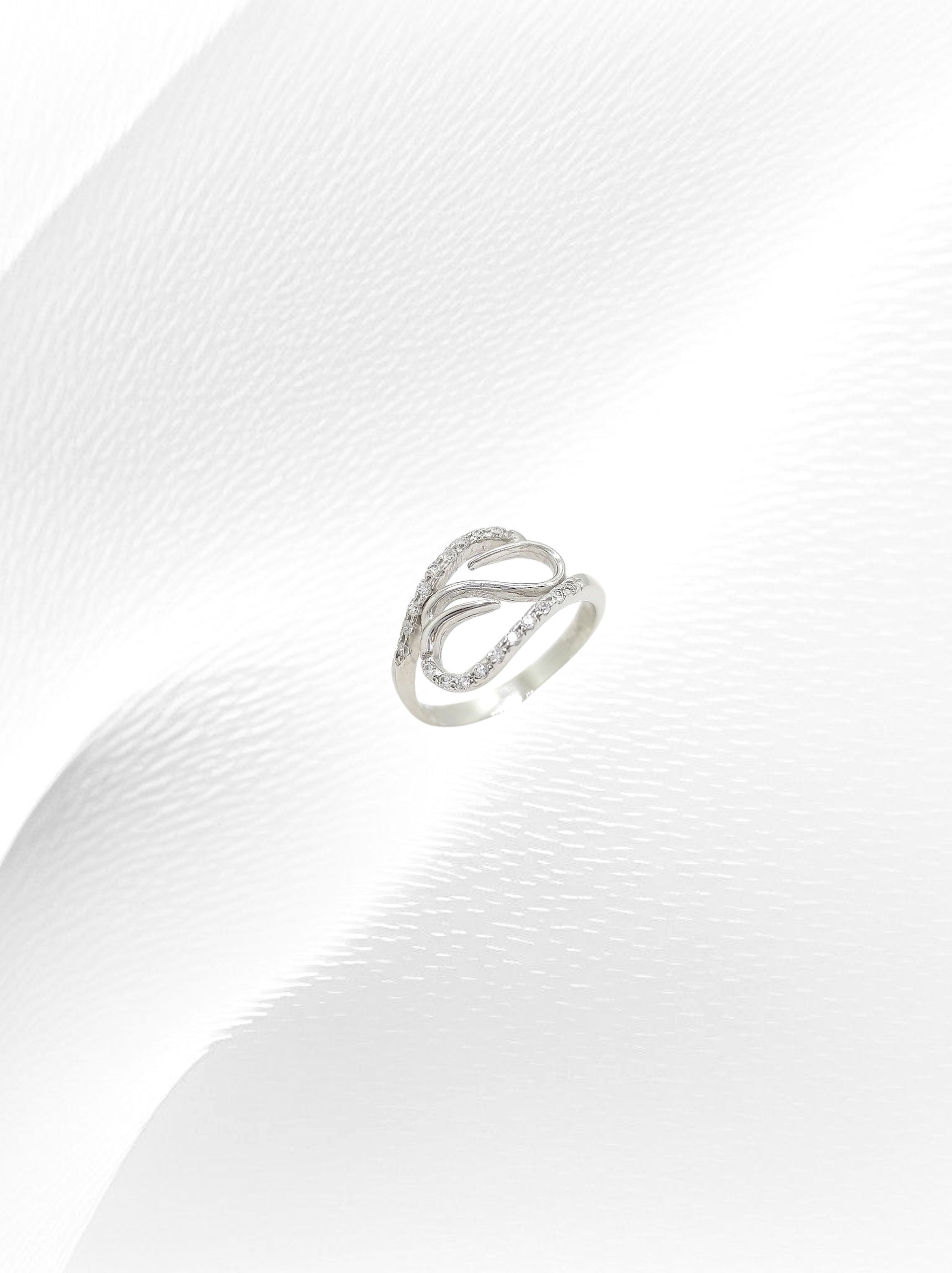 Λευκόχρυσο Δαχτυλίδι