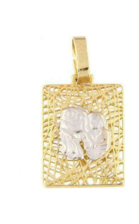 Aquarius Zodiac Pendant