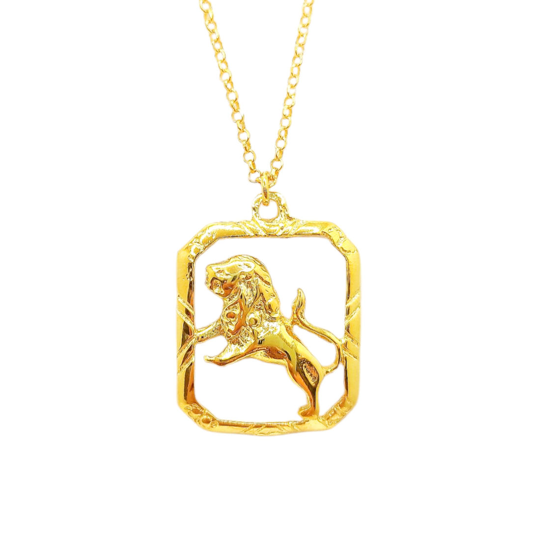Silver zodiac sign Leo