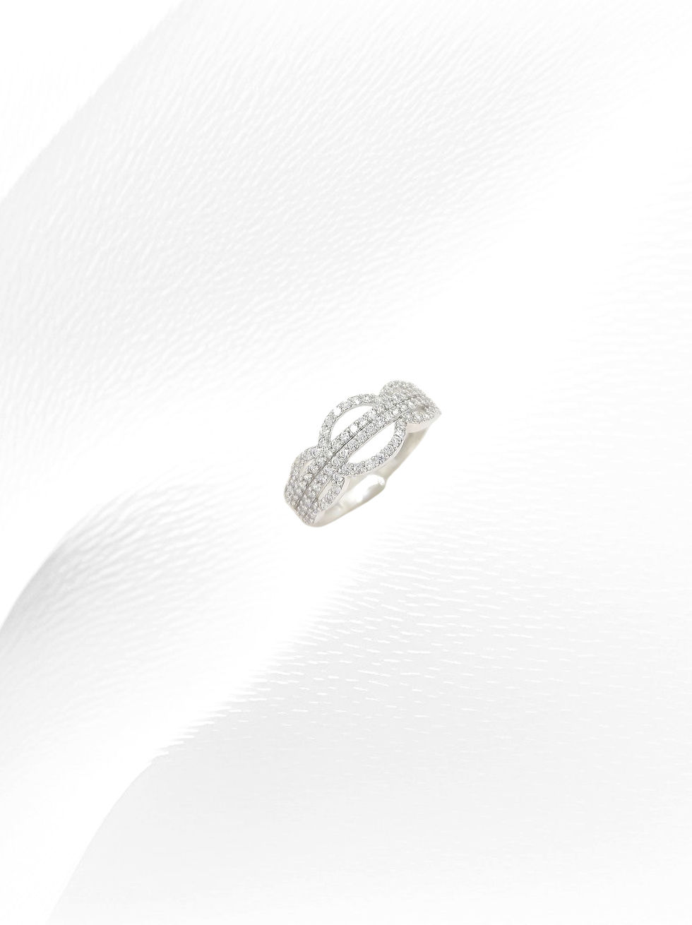 Λευκόχρυσο Δαχτυλίδι