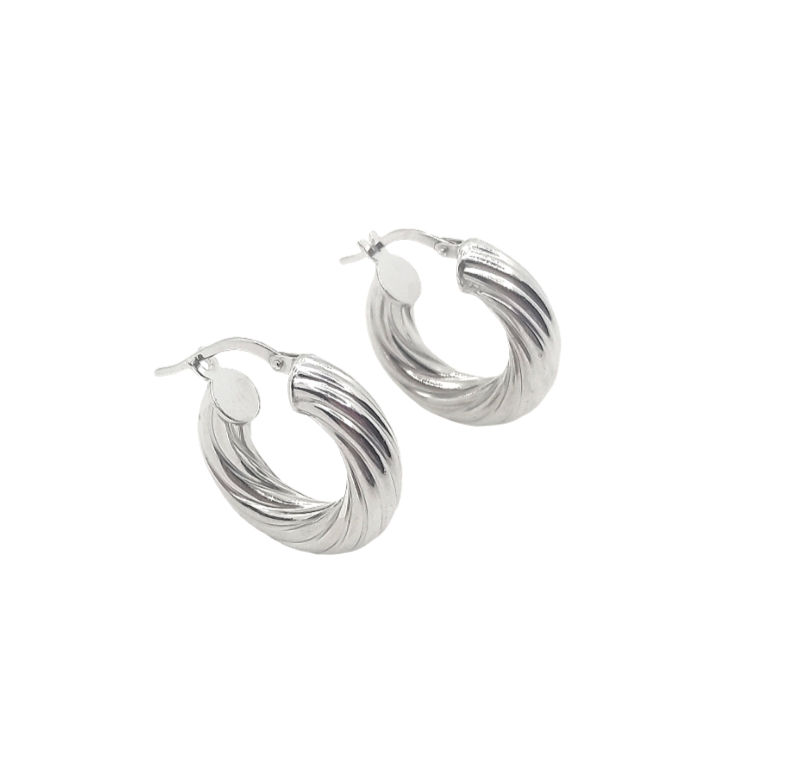 Silver Hoops 925