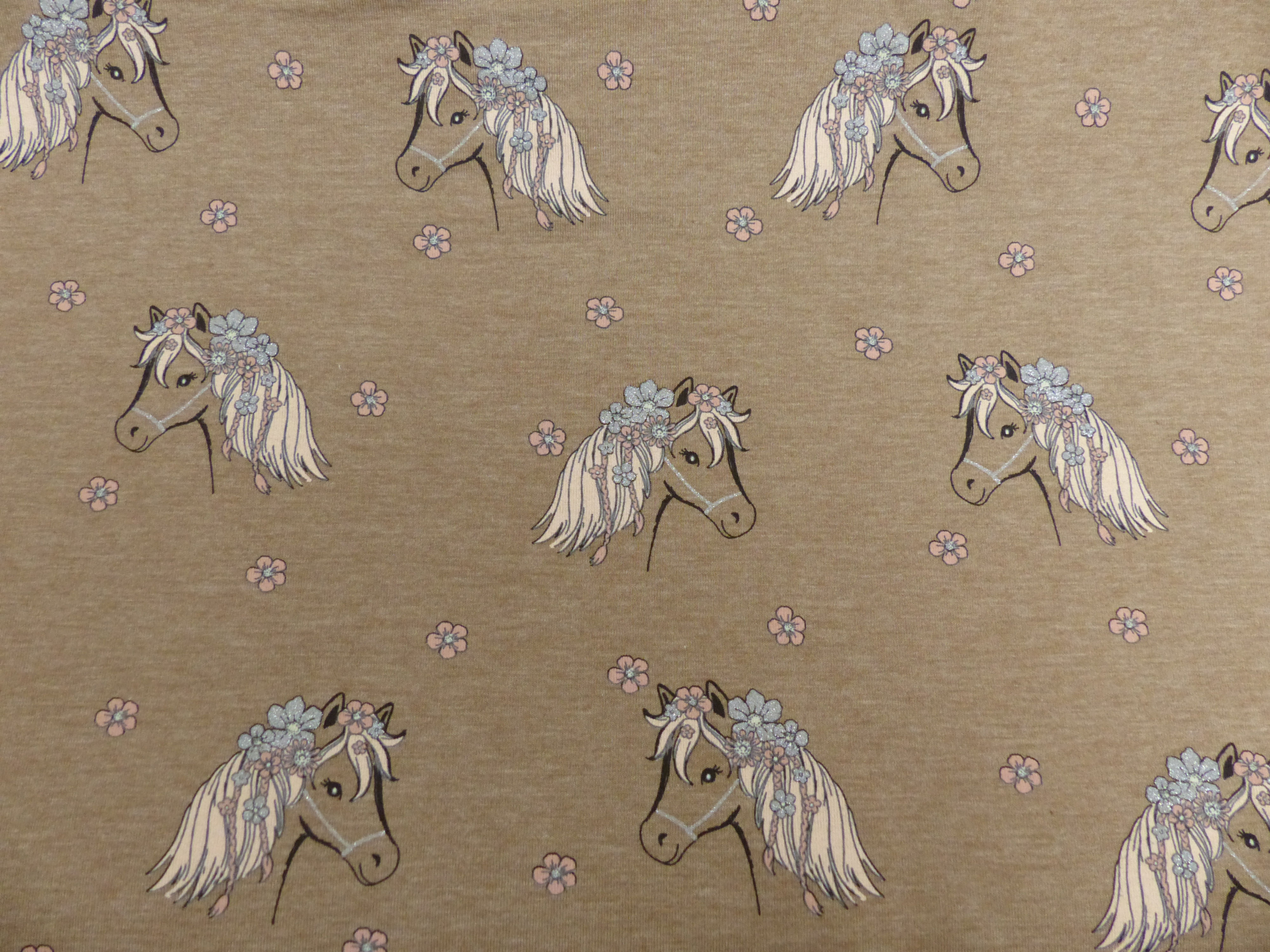 Pferde Glitzer-Jersey