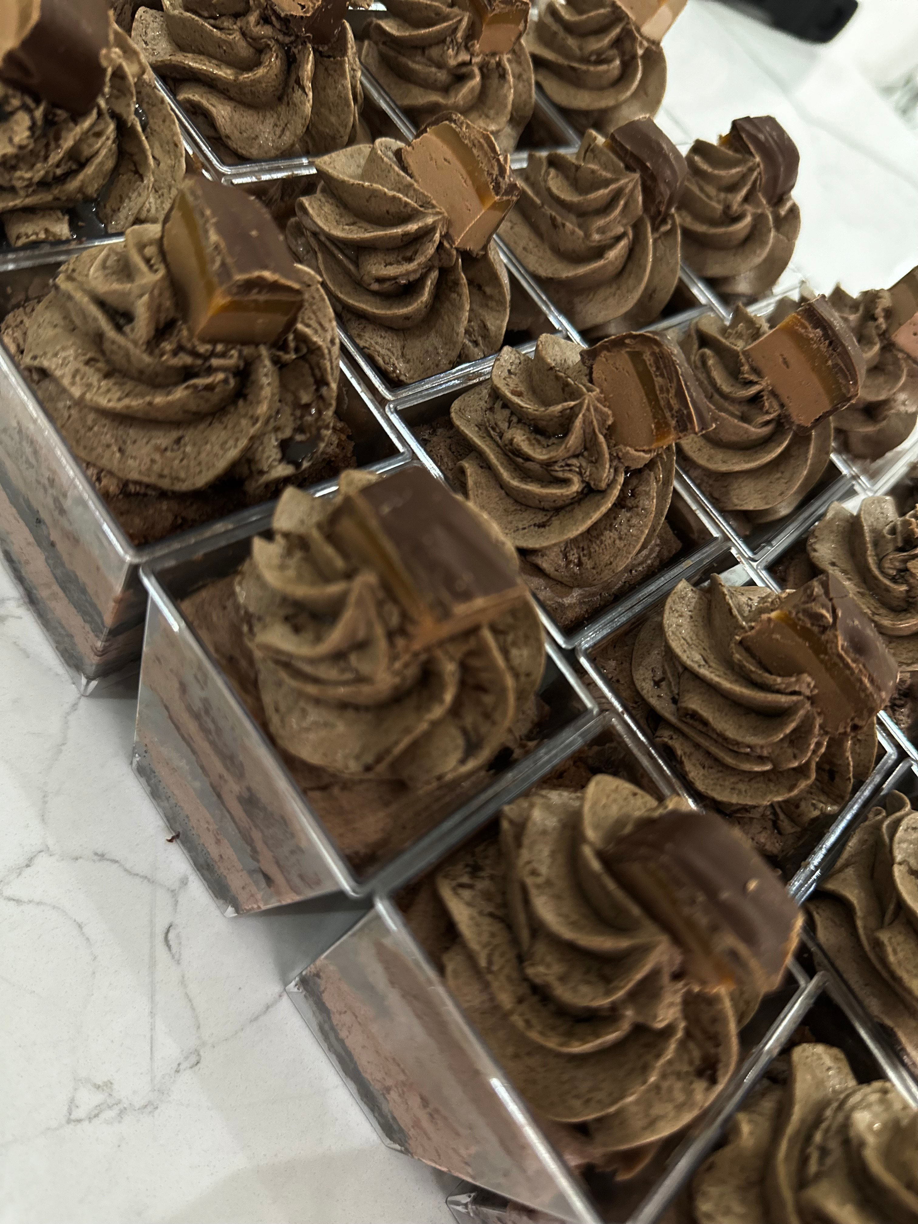 Dessert Cup: Double Choc Brownie