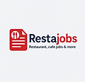 Resta Jobs platform logo for restaurant and café hiring in Dubai