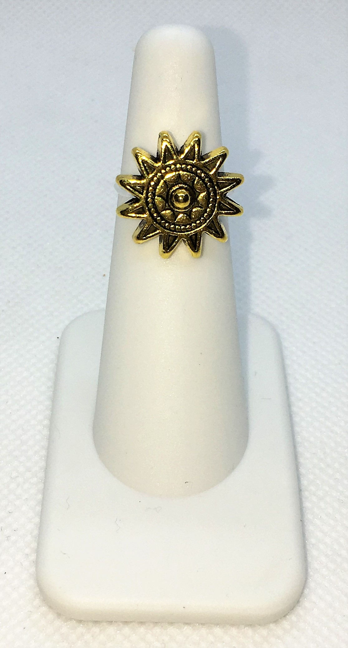 Sunburst Stretch Toe Ring